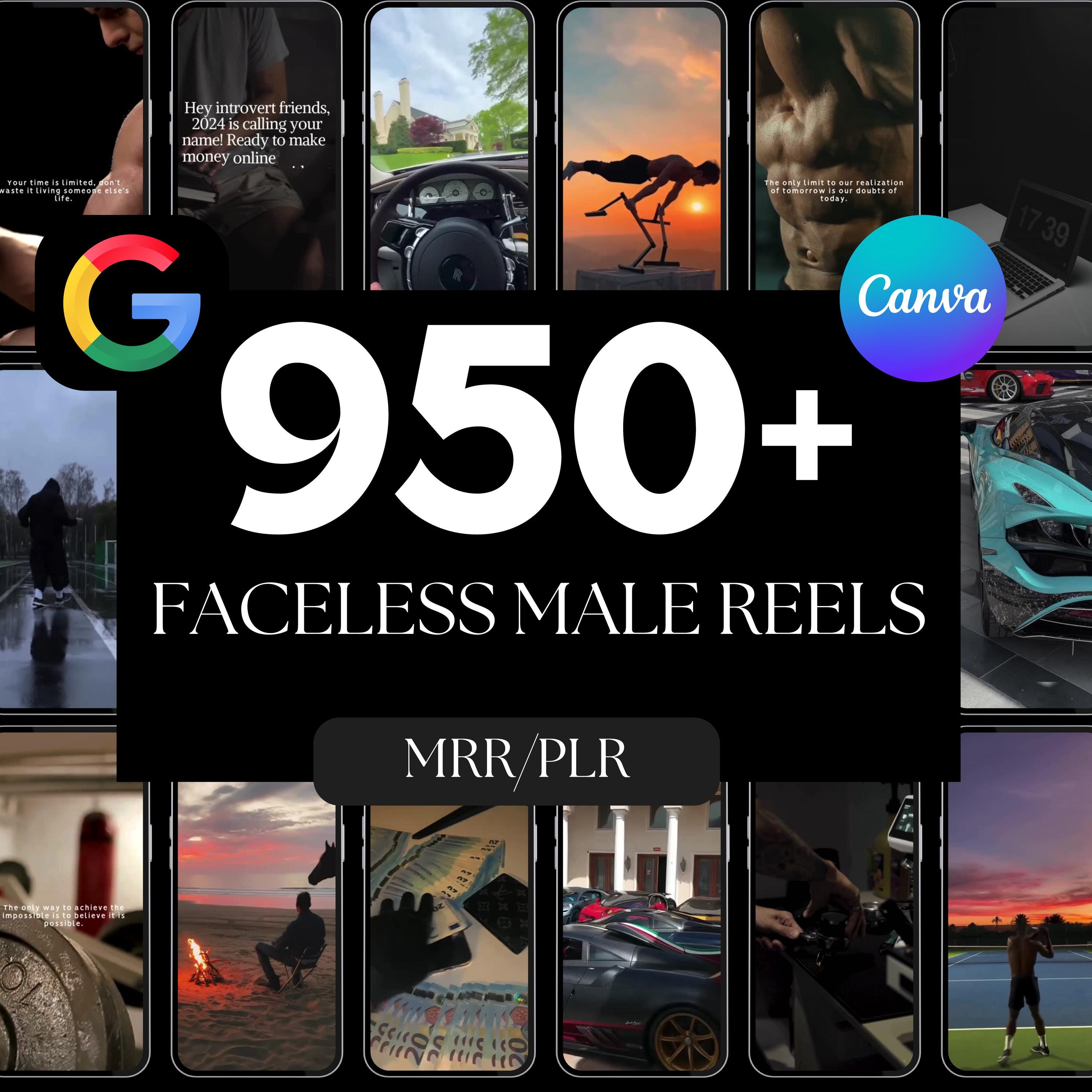 men reels dark aesthetic MRR PLR rights bundle, dark men aesthetics, male lifestyle, man videos, aesthetic reels, men faceless reels, canva