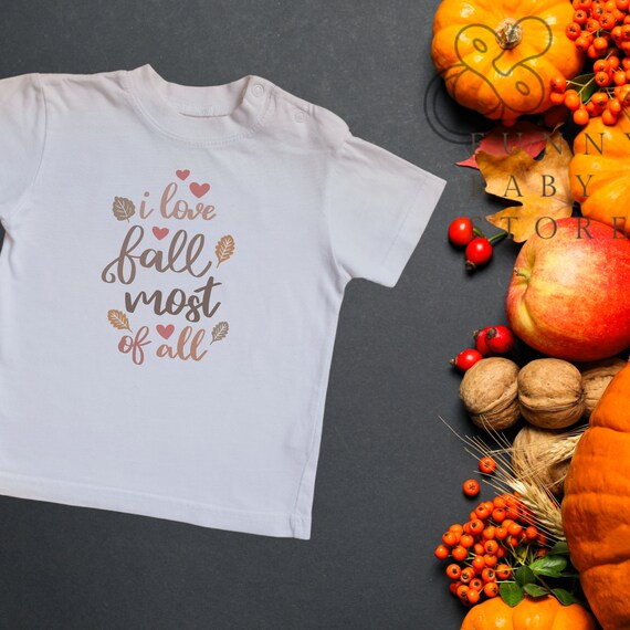Kids fall T-shirt, baby autumn Tshirt, toddler pumpkin tee, infant halloween clothing, october tops, thanksgiving tees, boy gift, girl gift