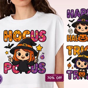Vintage Hocus witch PNG, Retro Halloween Png, cute witch Png, Hocuss Pocu Halloween, Witches Png, Halloween Sublimation png