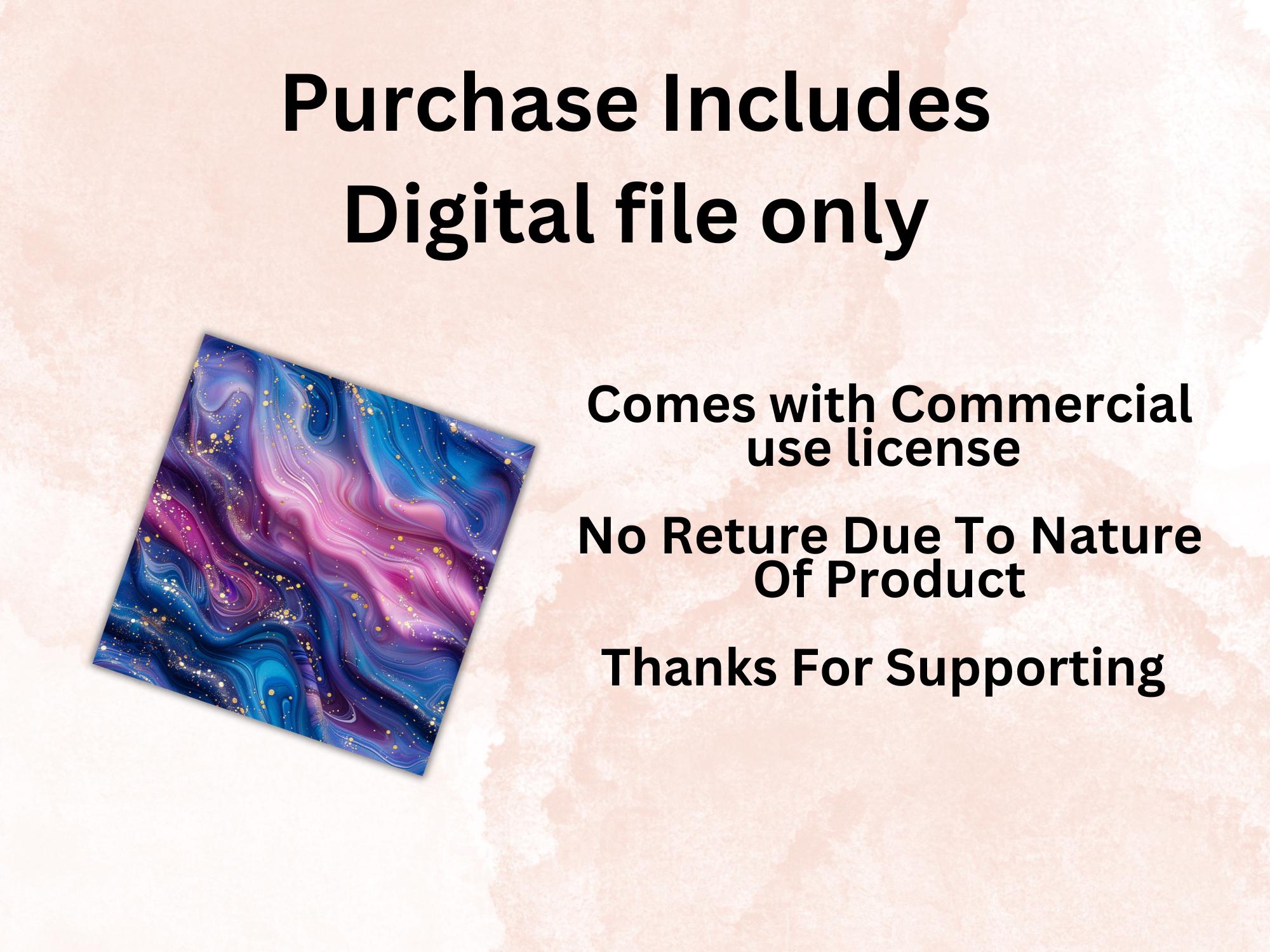 3d Watercolor Galaxy Wavy Seamless Digital Paper, Stardust Pattern ...