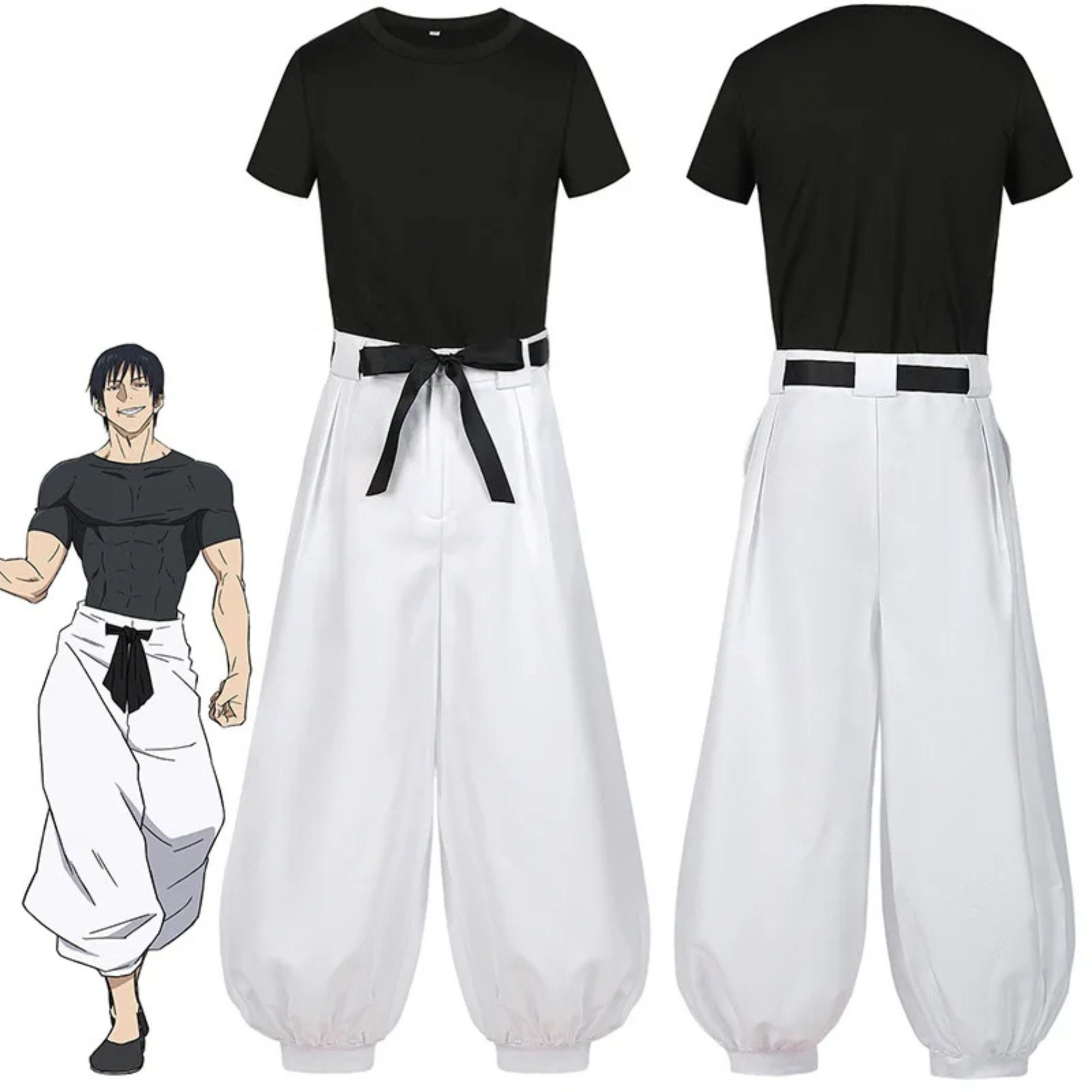 Toji Fushiguro Cosplay, Jujutsu Kaisen Outfit, Gakuran Gojo, Heavenly