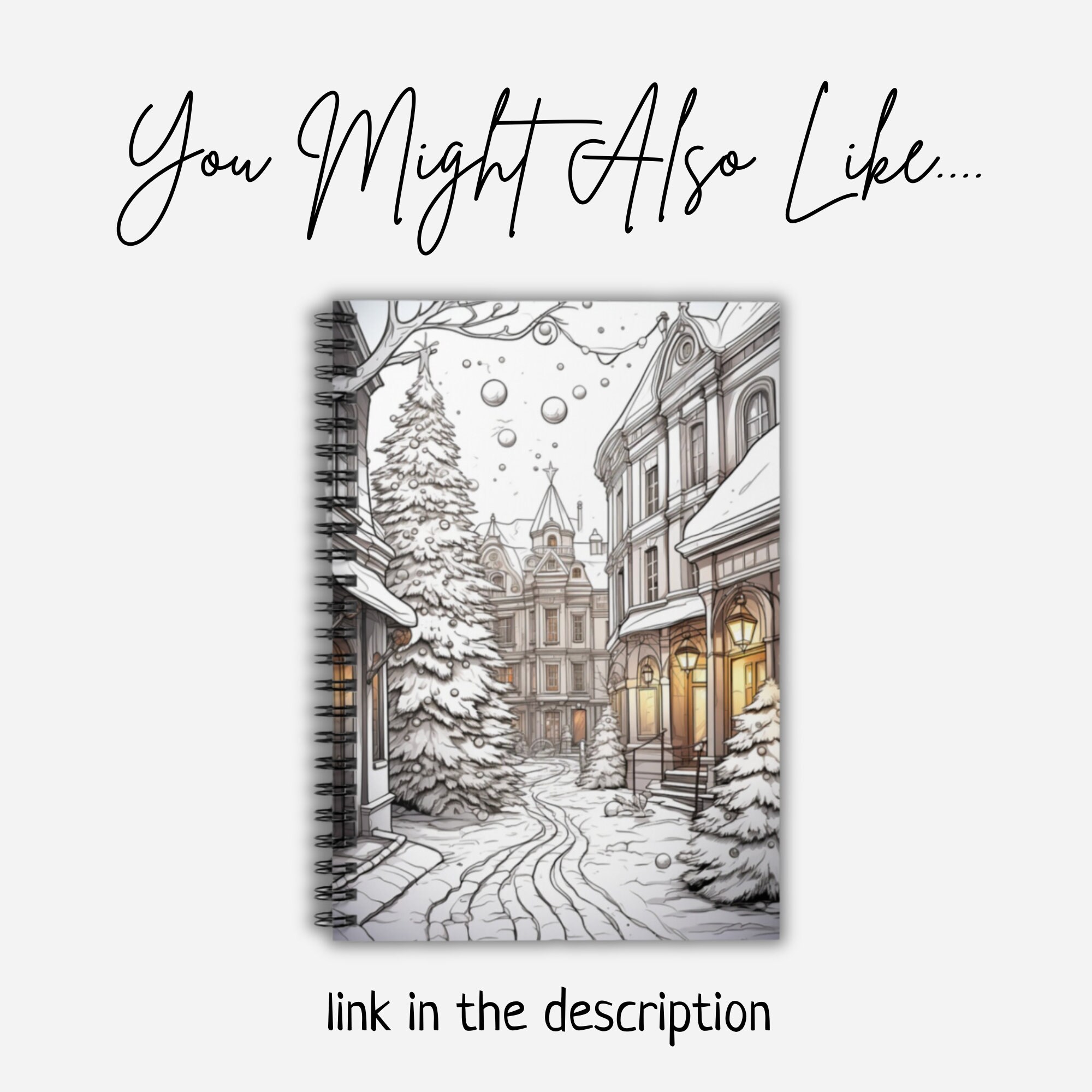 christmas-notebook-coloring-page-notebook-black-and-white-christmas