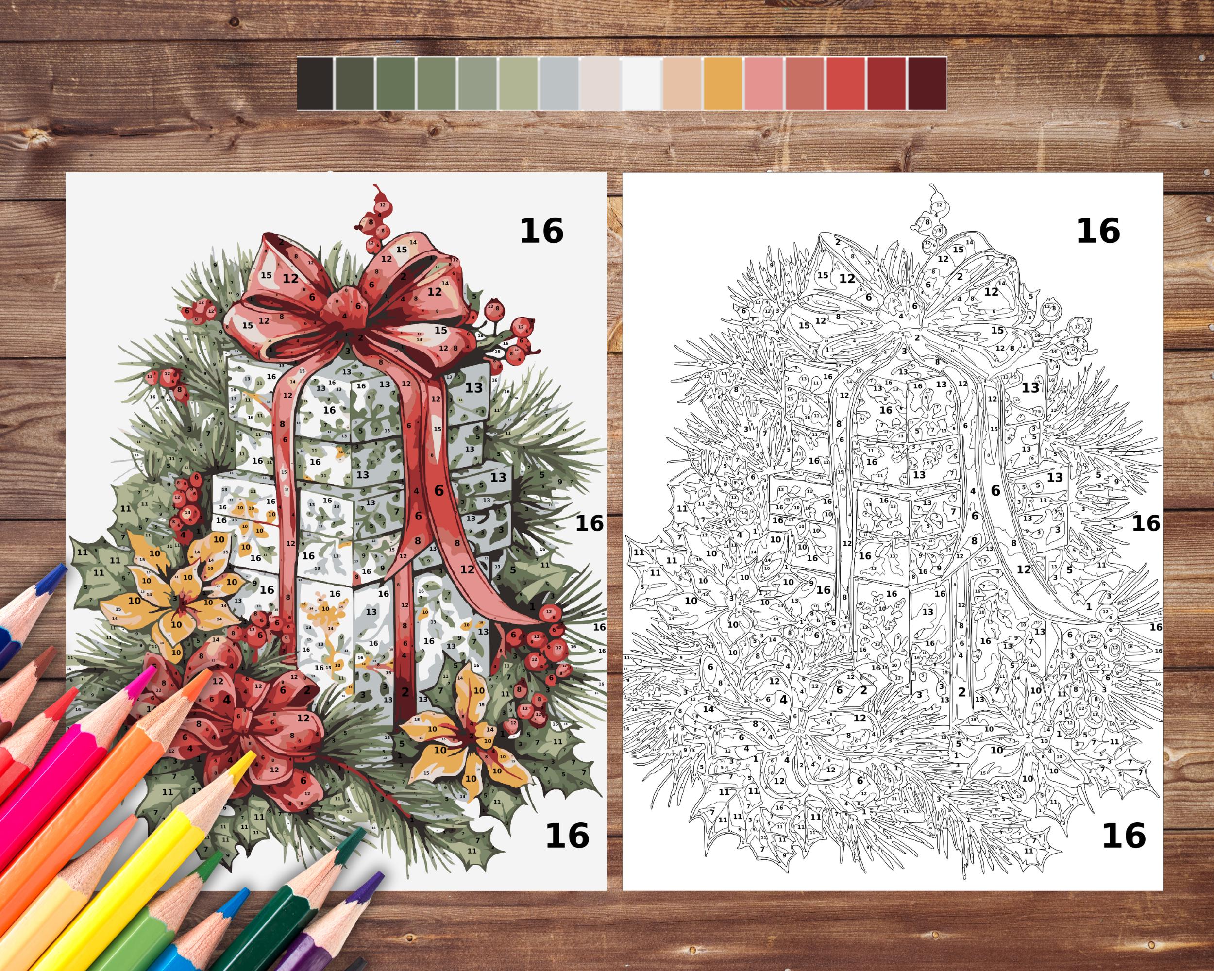 YEESAM ART DIPINGERE con i numeri per adulti e bambini con