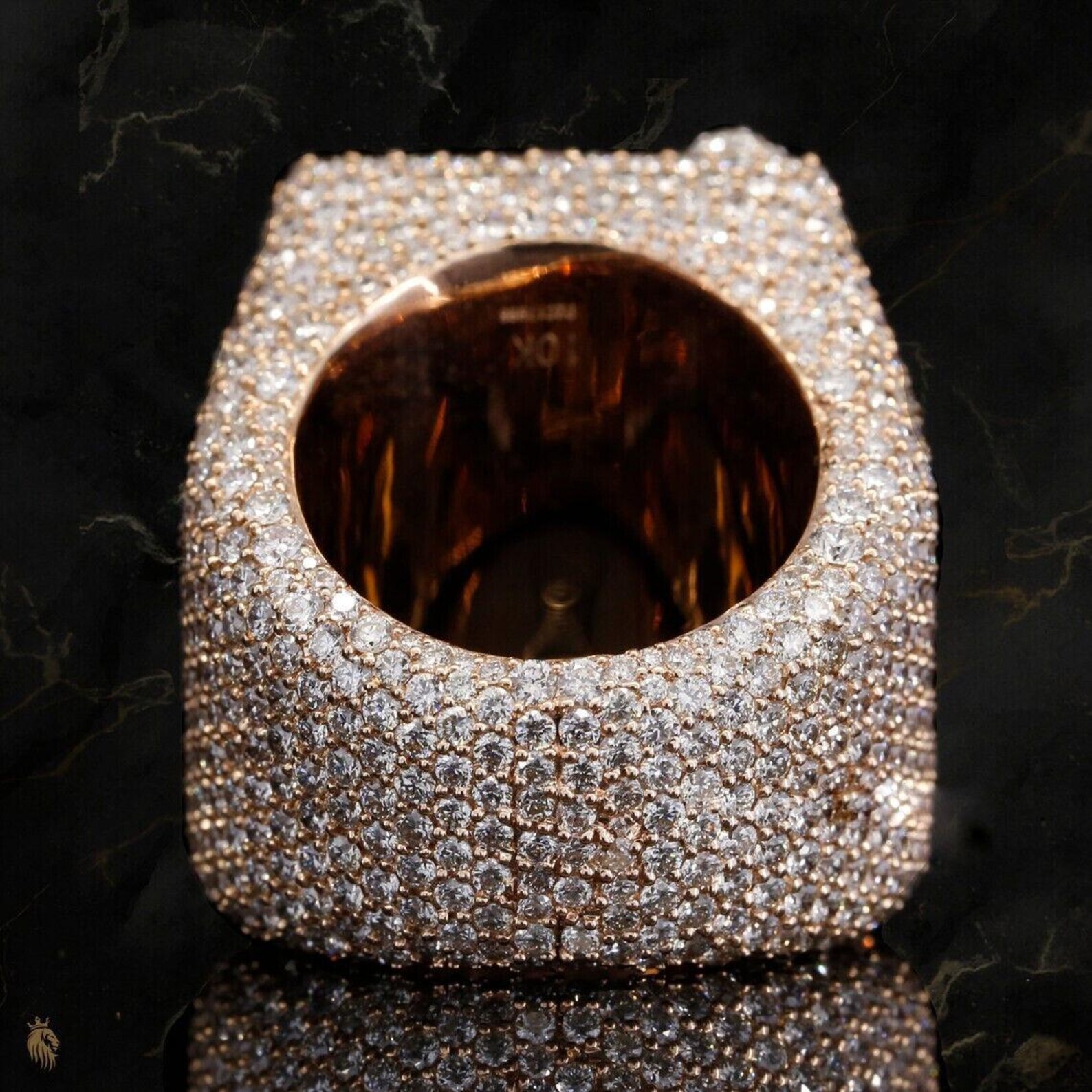 Customize Men's Hip-hop Ring, Custom Number Ring, Rapper Ring, Name ...