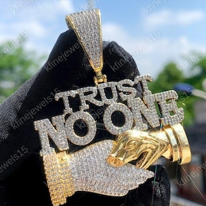 Colgante de diamantes con letras personalizadas, colgante de hip hop personalizado, colgante personalizado para hombres, regalos para papá, colgante de rapero, regalos de Navidad