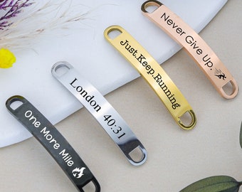 Huiguli Af1 Metal Tag, 8 Paar Schnürsenkel Schnalle, Af1 Schuh Tag Aus Metall, Fashion Schuhschmuck Für Air Force 1, Schuhzubehör Für Wanderschuhe,Sportschuhe