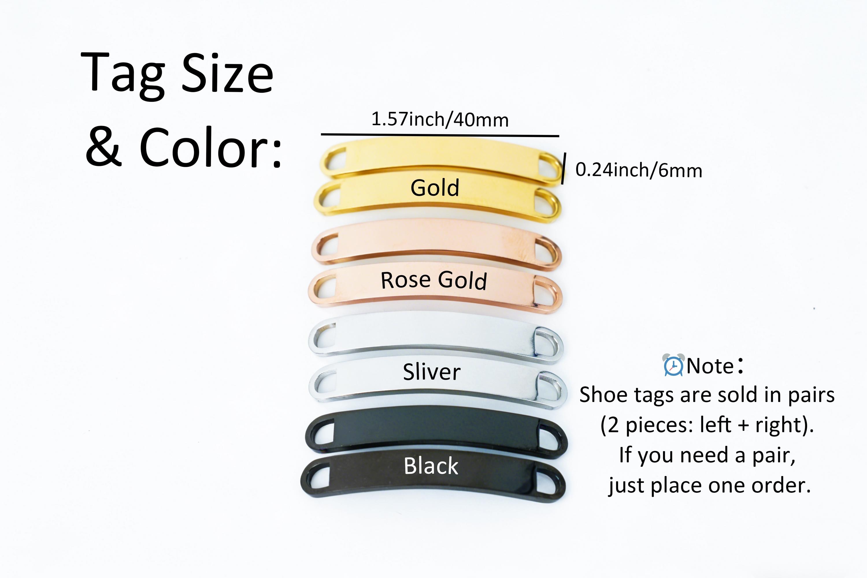 Shoes Rack Name Tag Personalised Shoe Tags,custom Shoelaces Tag,shoe Tag Id,shoelace ...