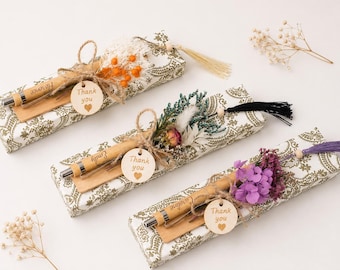 Personalized Wooden Pen & Bookmark Set, Engraved Name Ballpoint Pen, Custom Teacher Appreciation Gift, Nurse Thank You Gift for Her