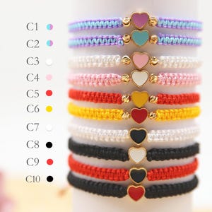 Family Bond Bracelet–Custom Heart Bracelets for First Day of School–Mother-Daughter Back to School Keepsake,Kindergarten/Preschool Bracelet