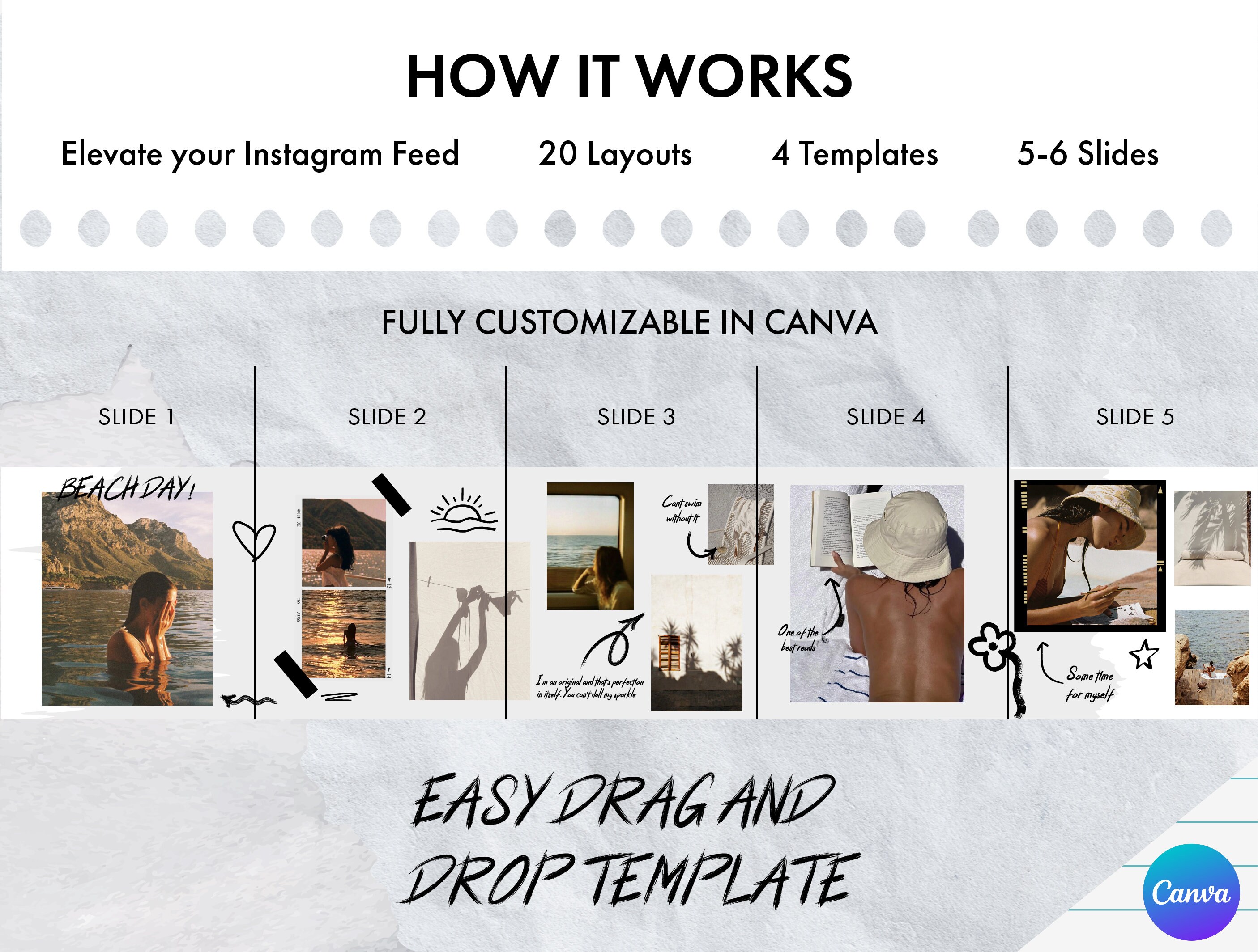 Customize 164+ Aesthetic Scrapbook Templates Online - Canva