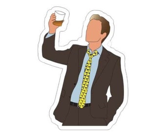 Barney's Ducky Krawattenaufkleber | Abziehbild