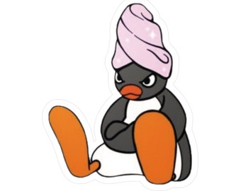 Party Pingu Stimmungsaufkleber | Kiss-Cut Vinyl Aufkleber