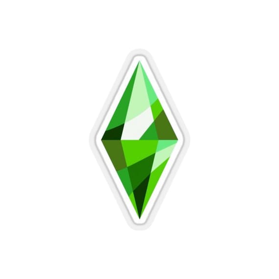 Sticker | Sims 4 Rebranded Plumbob Sticker - Etsy