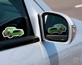 Chick Hicks Aufkleber | Cars Aufkleber | Disney Pixar Autos | Abziehbild