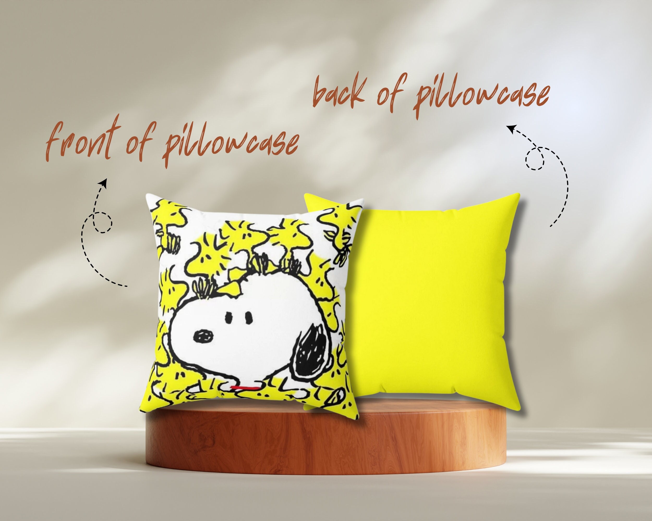 Snoopy Pillowcase - Etsy