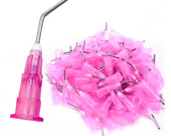 Disposable Pre Bent Dispenser Tips / 50 Pack