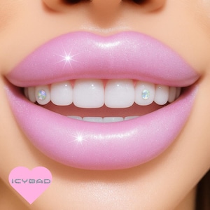 Tooth Gems Aurora Swarovski Crystal