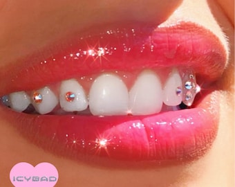 Tooth Gems Aurora Swarovski Crystal