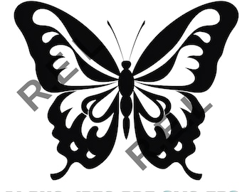 Butterfly SVG, Cricut, Silhouette, Butterfly, Png, Jpg, pdf, Cut File, Clipart
