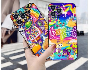 Lisa Frank Phone Case, Rainbow Phone Case, 90s Phone Case, For iPhone 15 Pro Max, 15, 14 Pro Max, 14, 13, 12, 11, Xs, Xr, X, 7 8 Plus, 7 8