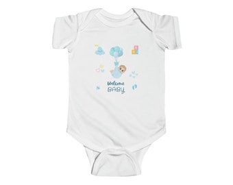 Infant Fine Jersey Bodysuit baby baby suit baby girl bodysuit baby baby t-shirt