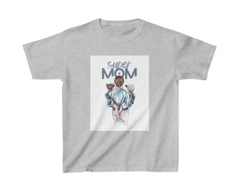 Kids Heavy Cotton™ Tee mom baby mamy mom t-shirt