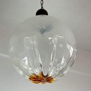 Murano glass chandelier by Carlo Nason for Mazzega, Italy, 1970s