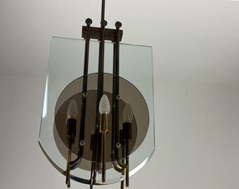 6-light chandelier attributed to Pietro Chiesa for Fontana Arte, 1960
