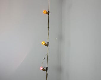 Three-light adjustable ceiling/floor lamp by Francesco Fois for Reggiani, 1970s