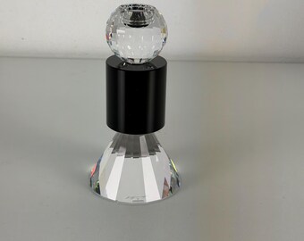 Elegant Swarovski "Ren" candle holder by Kazumas Nagai, 1998