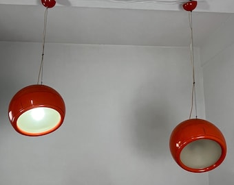 Set of 2 Adjustable Lamps "Pallade" Artemide By Tetrarch, 1970s
