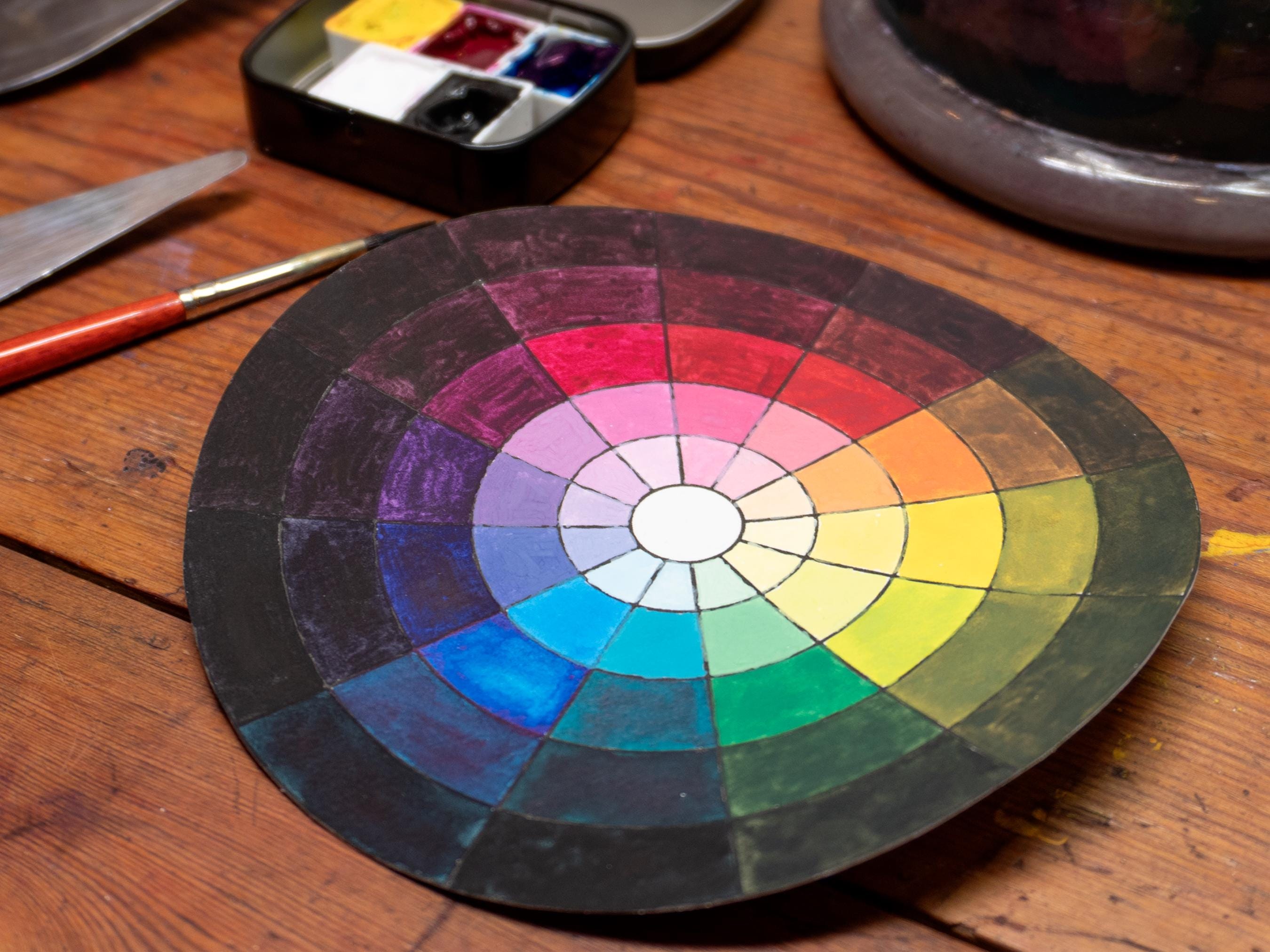 Color Wheel Printable - Etsy