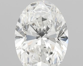 1.00CT Oval Cut Lab Created Diamond /IGI Certified Oval Lab Grown Diamond for Custom Engagement Ring, VS1, Excellent Cut Diamond for Women