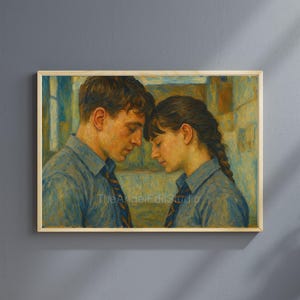 Normal People Acrylic Painting Wall Art/ Art Print/ Poster