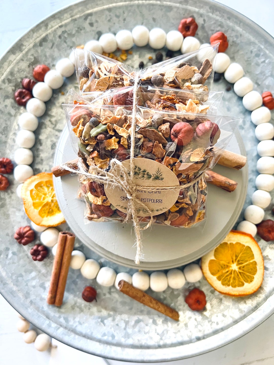 SET of 3 Simmer Potpourri Simmer Pot Potpourri Etsy