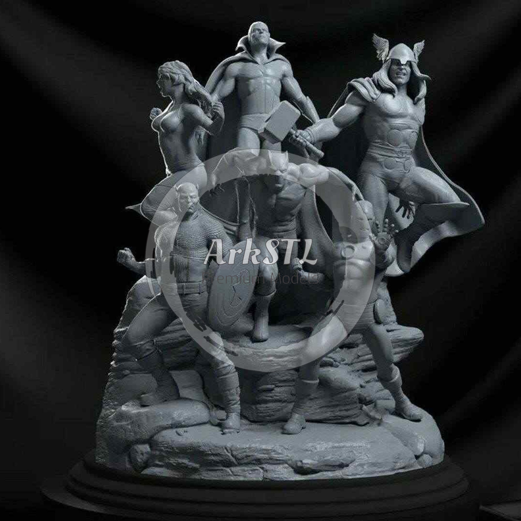 STL file Marvel accessories and effects pack 🦸‍♂️・3D printing model to  download・Cults