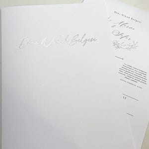 Dini Nikah Belgesi | Islamische Eheurkunde in A4 | islamic wedding certificate