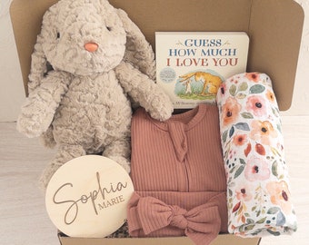 New Baby Gift Girl, Custom Baby Gifts, Gift Newborn, New Baby Gift Box, Personalized Baby Gifts, Newborn Gift Set