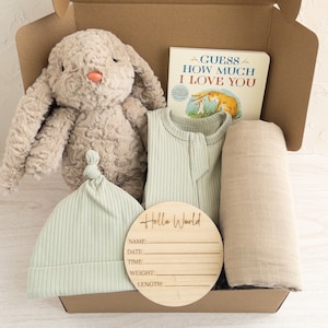 Baby Gift Box, Baby Gift Set, Gift Newborn, Baby Shower Gift Basket, Custom Baby Gifts, New Baby Gift Basket, Personalized Baby Gifts