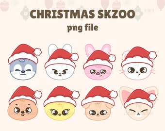 straykids popup Christmas 刺繍コースター　skzoo スキズ SKZOO コースター XmasPOPUP2023 全8種 新品未開封 straykids