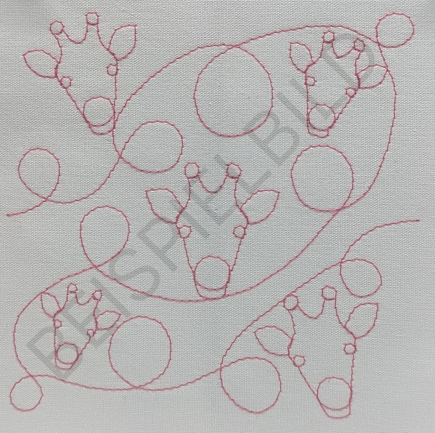 Giraffe - Quilt Pattern - Embroidery Pattern (digital) - Edge to Edge ...