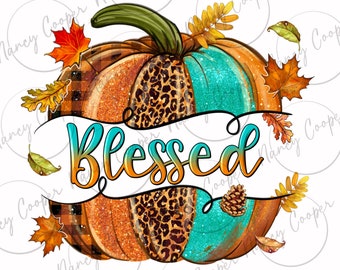 Gesegneter Kürbis png Sublimation Design download, westlicher Kürbis png,Herbst blätter png, Herbst png,Herbst Kürbis png,sublimate designs download