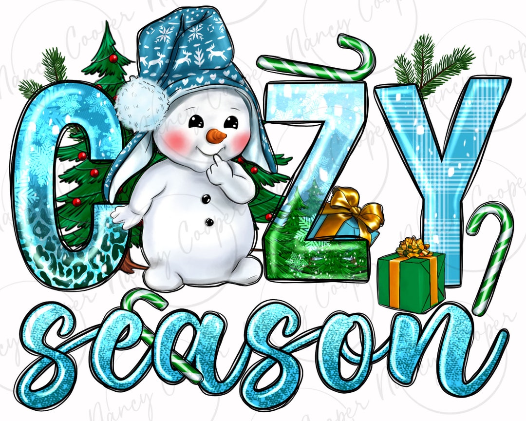 Cozy Season Winter Christmas Png Sublimation Design Download, Winter ...