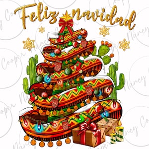 Christmas Feliz Navidad png sublimation design download, Merry Christmas png, Happy New Year png, Mexican Christmas png, designs download