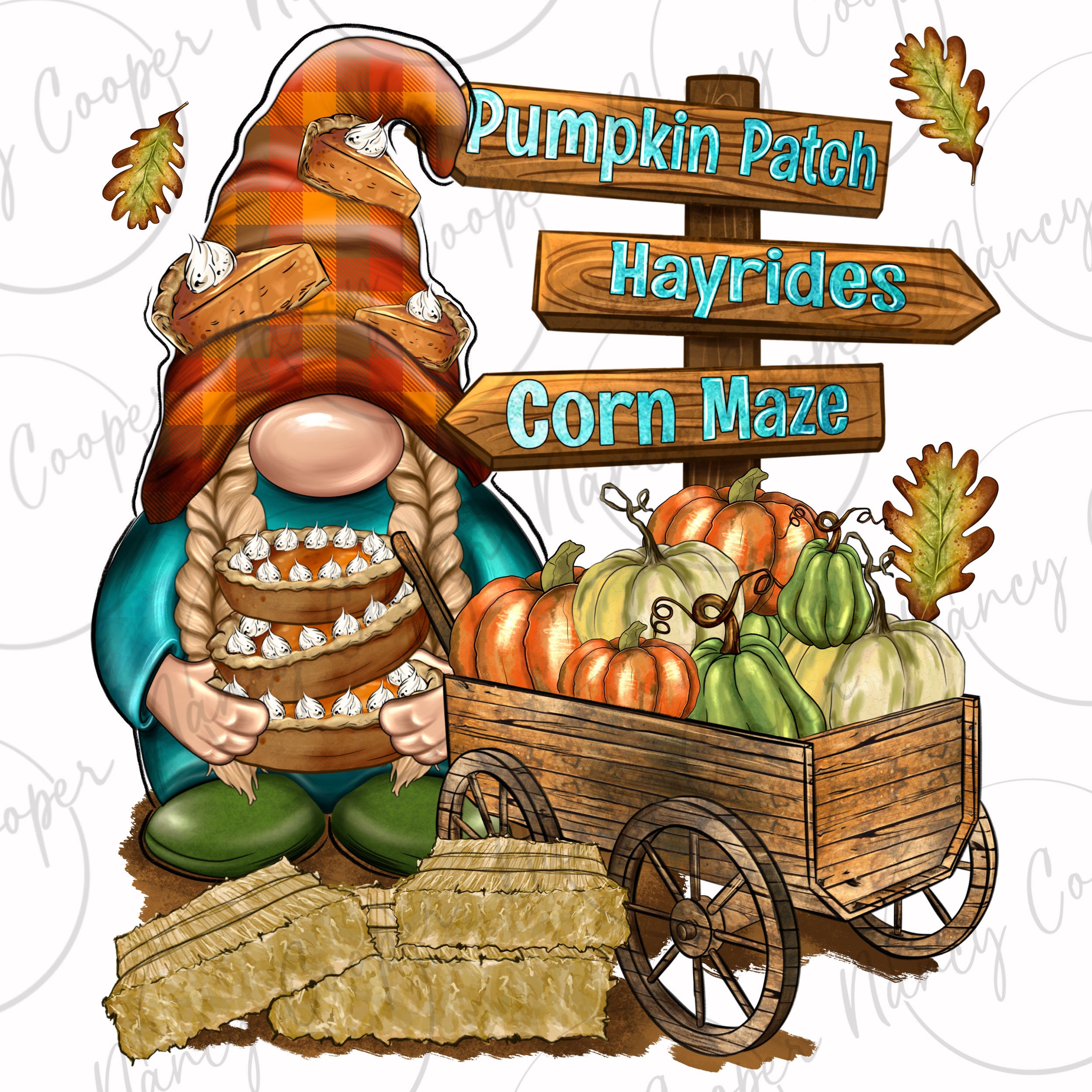 Pumpkin Patch Hayrides and Corn Maze Png Sublimation Design Download ...