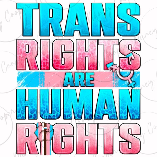 Direitos trans são direitos humanos png download de design de sublimação, Orgulho png, LGBTQ + png, amor é amor png, download de designs sublimados