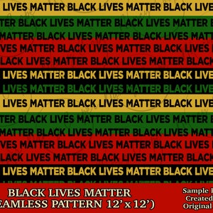 Black lives matter seamless pattern digital paper, Juneteenth digital seamless pattern png, seamless pattern png, printable scrapbook paper