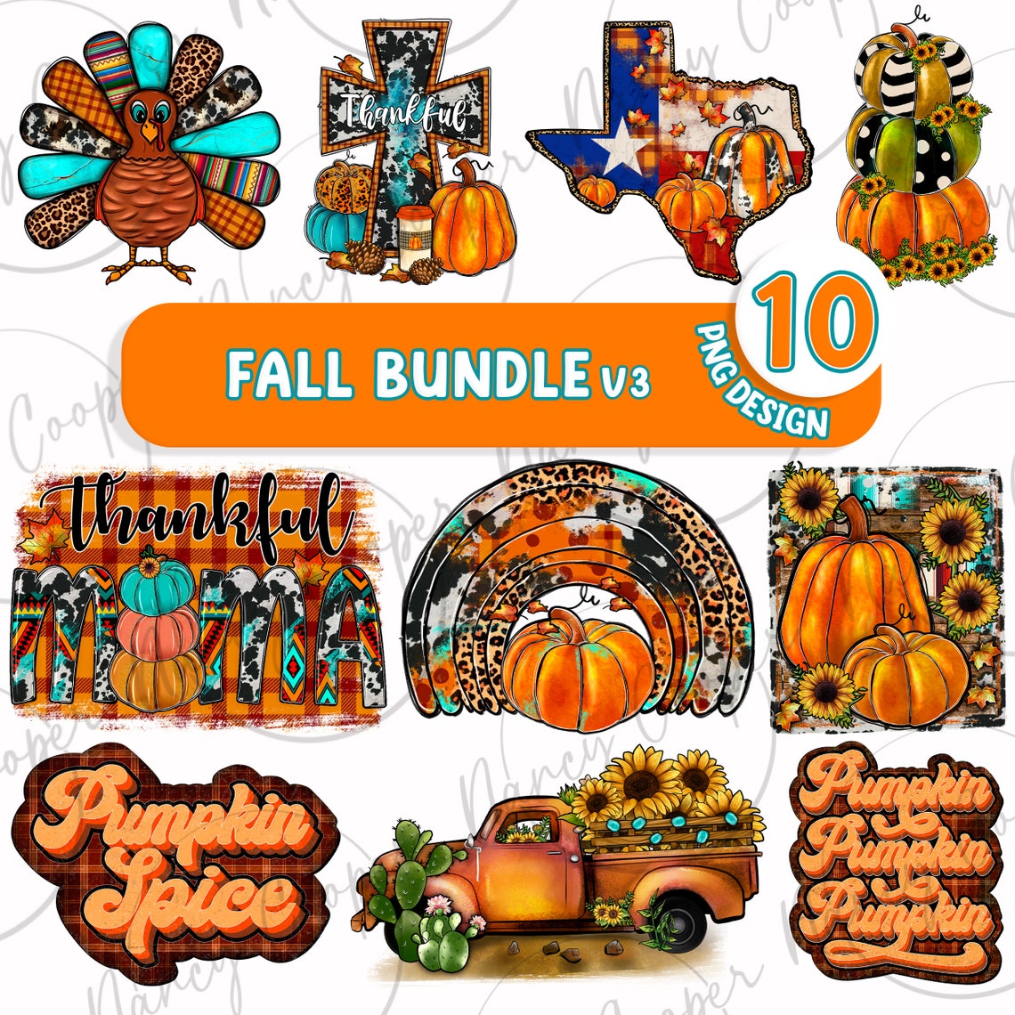 Fall Bundle V3 Png Sublimation Design Download, Hello Fall Png, Fall ...