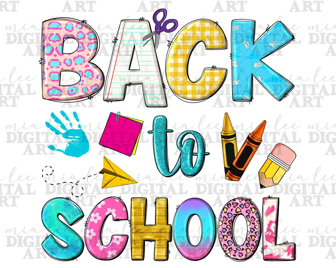 Back to School Png Sublimation Design Download, Teacher's Day Png ...
