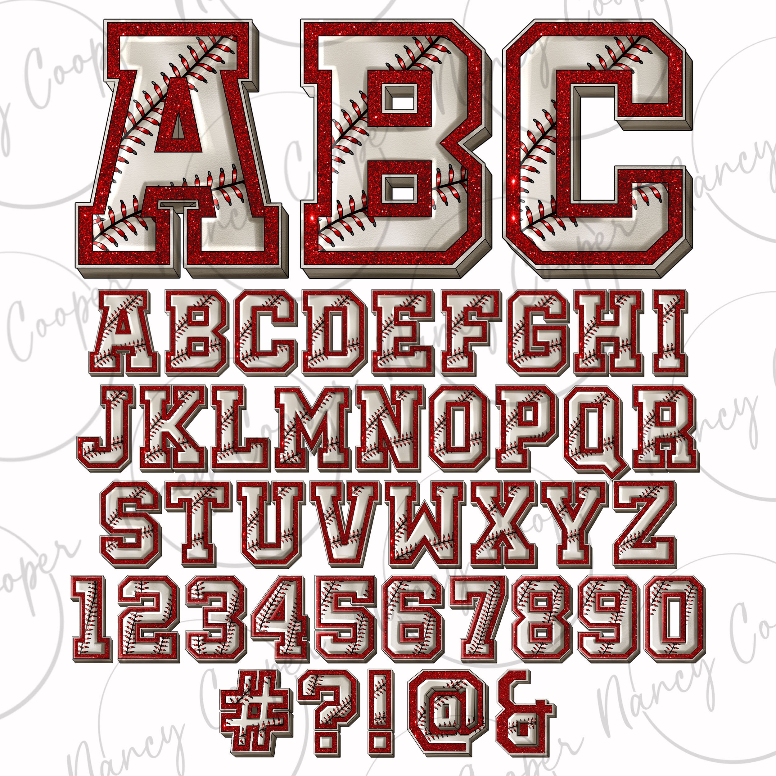 Baseball Alphabet Bundle Png, Baseball Png, Baseball Doodle Letters Png ...